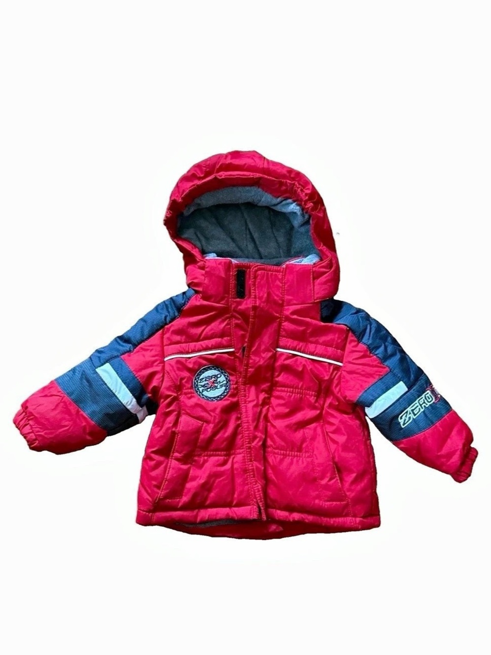 Zero Xposur Boys 12M Color Block Puffer Jacket Winter